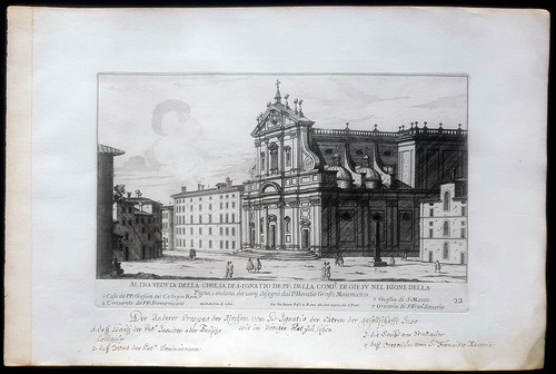 Stampa antica chiesa - , s