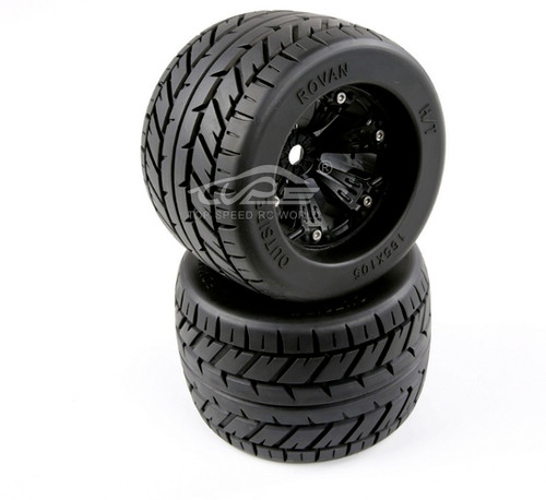 Road tires assembly 2pc - on-road,