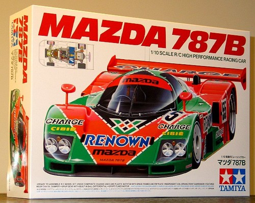 Tamiya mazda 787b - tamiya, 1/10
