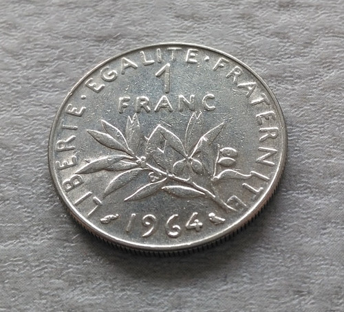 Monnaie france franc 1964 - monnaie,