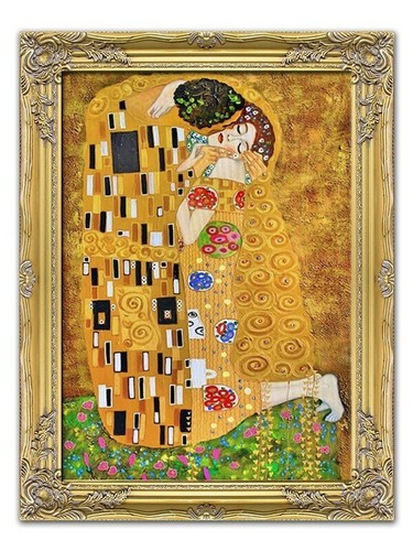 Gustav klimt kuss 64x84cm - klimt,