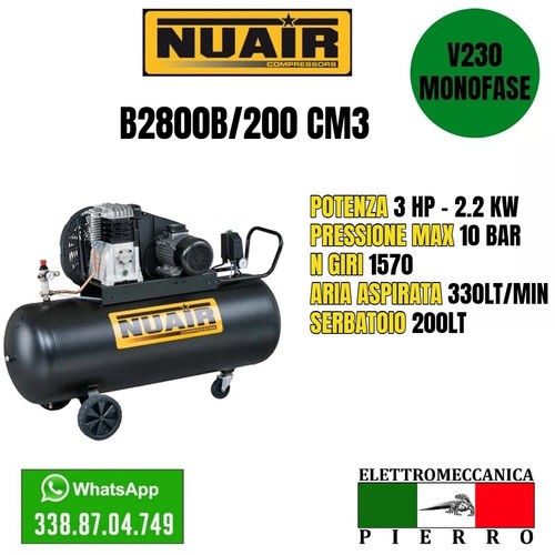 B2800 200 cm3 compressore - compressore, ad