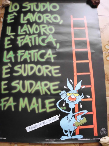 Lupo alberto poster del - -, 1987