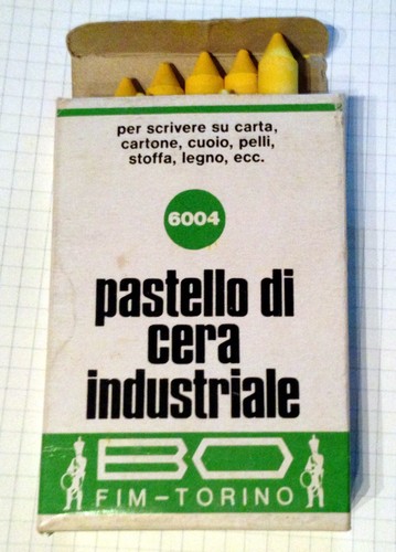 Pastello cera industriale - di,