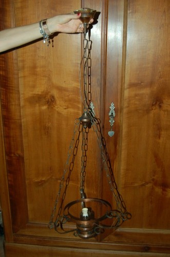 Lampadario rame vintage - rame,,