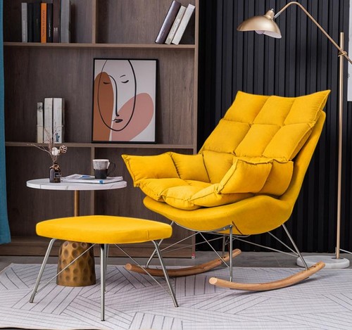 Poltrona con sgabello - , design