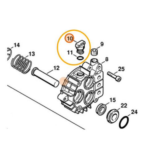 Stihl tappo vite per - stihl,