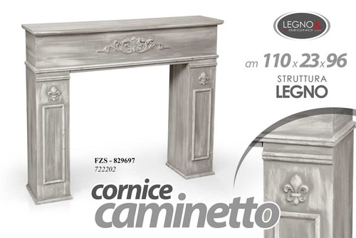 Cornice finto camino - cornice,
