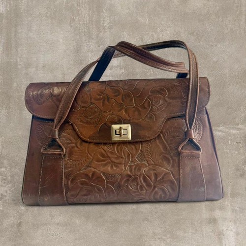 Borsa vintage anni pelle - in,