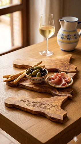 Tagliere sicilia legno - tagliere,
