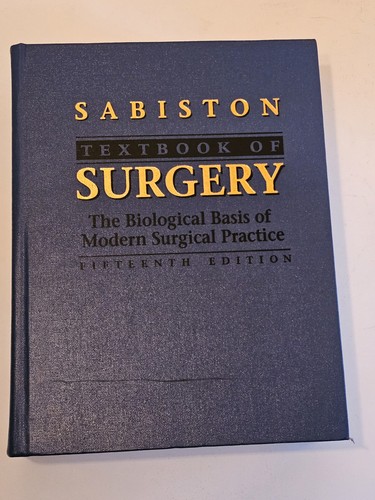 Textbook surgery sabiston - textbook, of