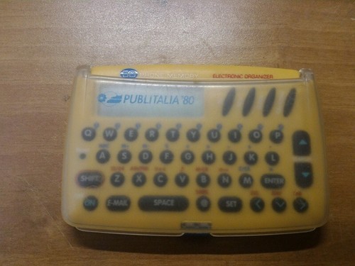 Agendina elettronica vintage