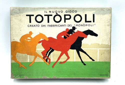 Vintage gioco totopoli corse - gioco,