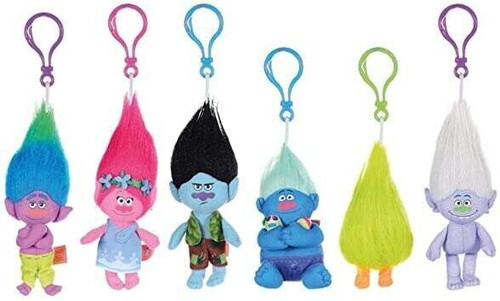 Peluche portachiavi trolls - peluche,