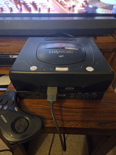 Console sega saturn hitachi - console,