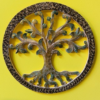 Quadro rotondo albero - rotondo, della