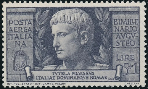 1937 italia augusto - 1937, posta