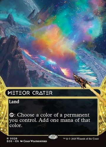 Mtg meteor crater exc - meteor,
