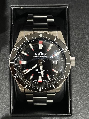 Edox skydiver date automatico - edox,