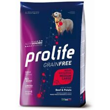 Prolife Dog Grain Free Sensitive All Breeds Adult Manzo e Patate 10 kg - Cane