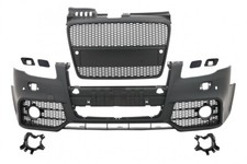 PARAURTI ANTERIORE RS4 LOOK CON GRIGLIA NERA LUCIDA AUDI A4 B7 04-07 SI PDC