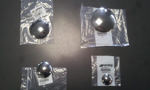Set cappellotti inox - 4,