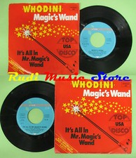 LP 45 7''WHODINI Magic's wand It's all in mr.magic's wand 1983 JIVE  (QSW1)