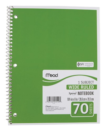 Notebook mead 5510 - 5510, 70