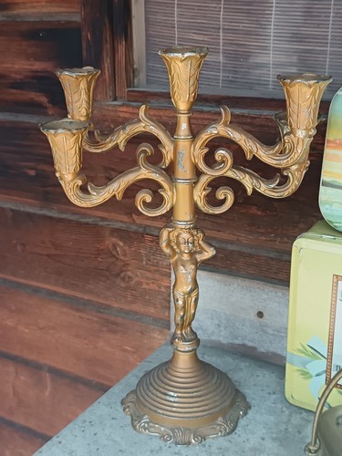 Antico candelabro luci - antico, 5