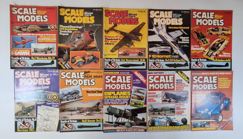 Scale models magazine 1980 - magazine, 10