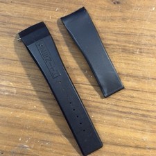 Zenith Defy 20mm x 18mm Cinturino Orologio Uomo Gomma Nera