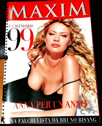 Calendario maxim 1999 anna - calendario,