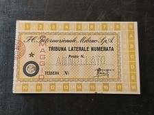 Calcio Biglietto Tessera