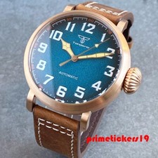Orologio Tandorio Cusn8 Big Bronzo/Acciaio 46,5mm Uomo Automatico Zaffiro NH35A PT5000