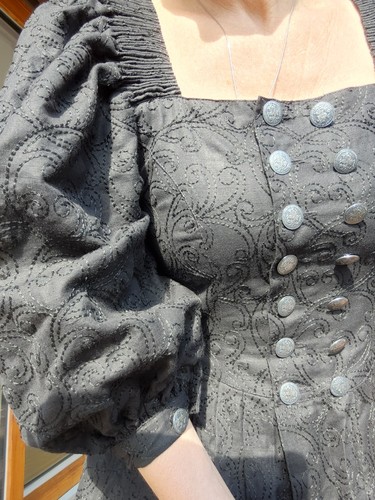 Dirndl gössl nero alta - dirndl, 38