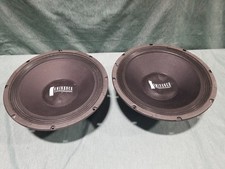 Coppia di altoparlanti woofer