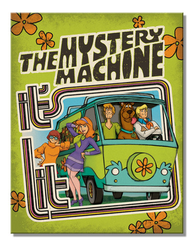 Insegna latta scooby - insegna,