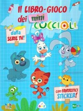 IL LIBRO-GIOCO DEI MINI CUCCIOLI. EDIZ. A COLORI. CON STICKER AA. VV. AMZ 2017