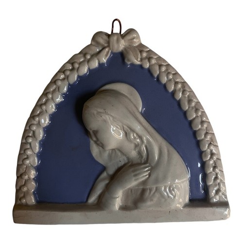 Placca ceramica madonna maria - ceramica,