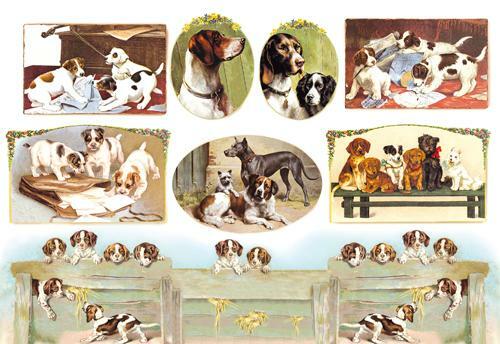 Carta riso decoupage - di,