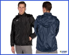 Rain Jacket JOMA Kway da Uomo Giacca Antipioggia con Cappuccio Impermeabile M L