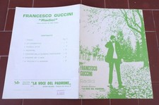Spartiti FRANCESCO GUCCINI