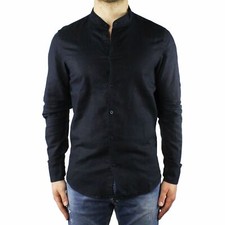 Camicia Uomo Collo Coreana