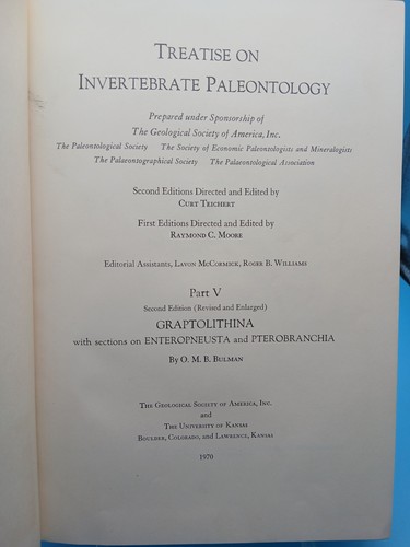 Treatise invertebrate - on,