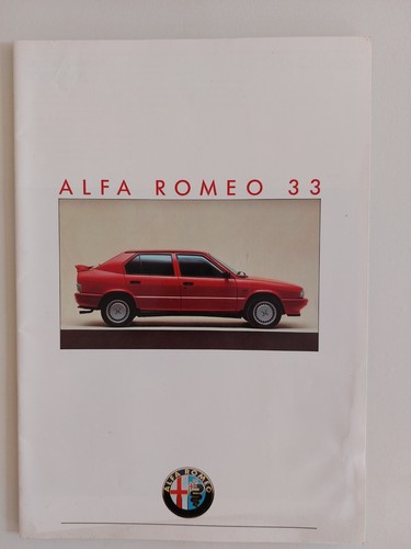 Alfa romeo catalogo - 33,,