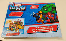 Marvel Heroes Kit Adesivi 3D