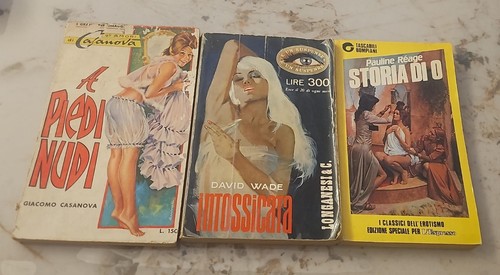 Lotto libri vintage - vintage, erotismo