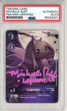 Psa firmato michelle ruff - firmato,