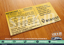 Autocollant Stickers "Exigez