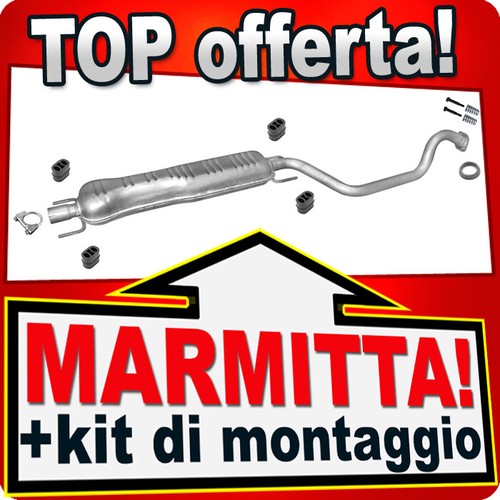 Scarico per opel zafira 0 - scarico, 2.0